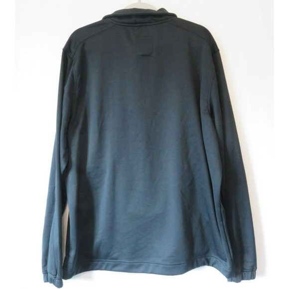 Atlanta Falcons 1/4 Zip Fleece Long Sleeve Pull Over Sz XL Black NFL Brand  NWT - Picture 9 of 11